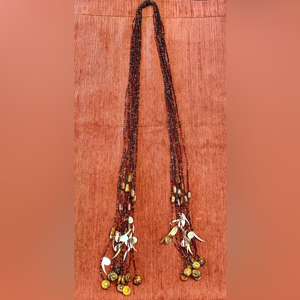 Handmade beaded belt - Picture 2 of 2